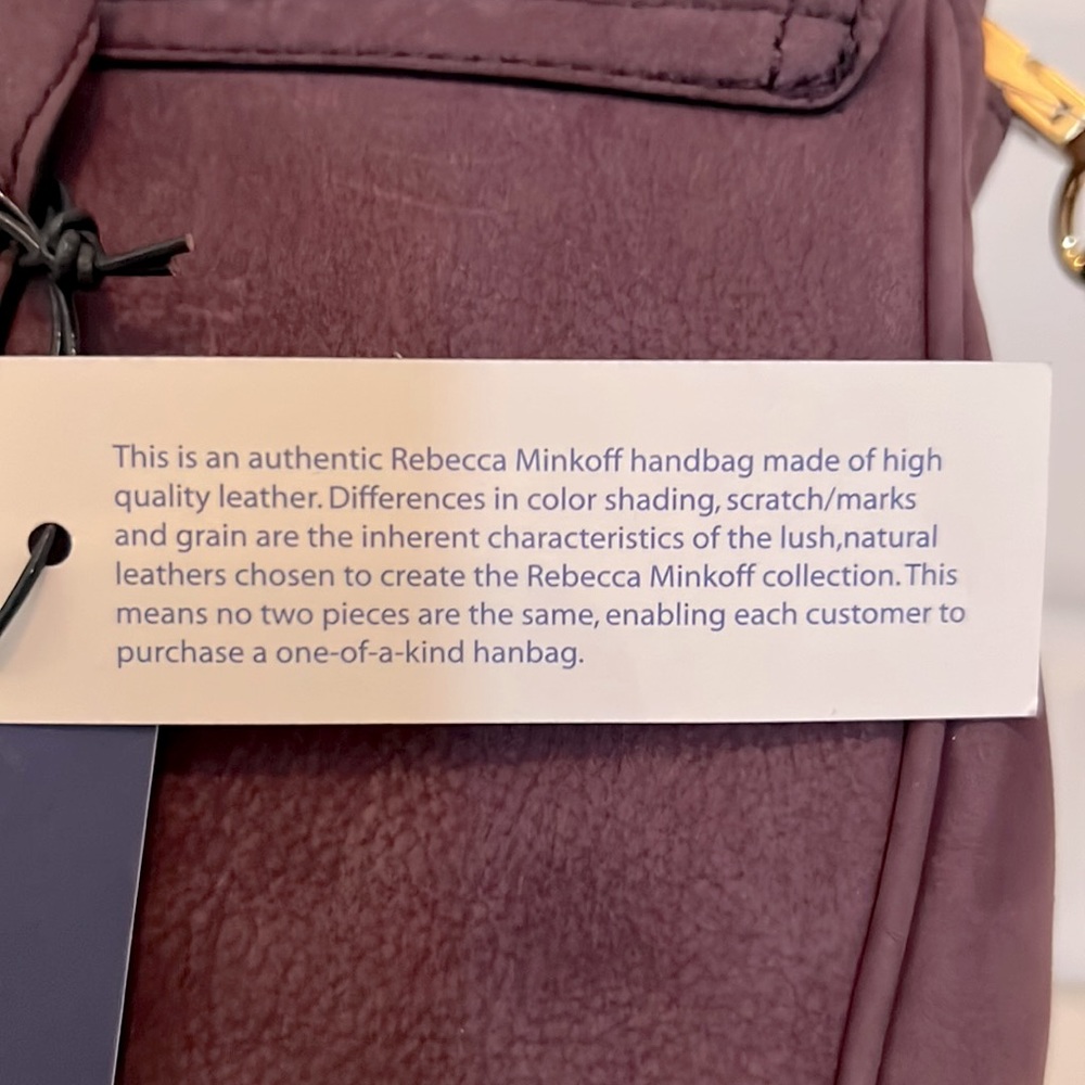 Rebecca Minkoff Jules Satchel in Aubergine Suede - Picture 13 of 13
